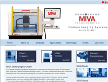Tablet Screenshot of mivatec.com